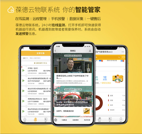 螺桿式空壓機-保德云物聯系統 螺桿式空壓機-保德云物聯系統